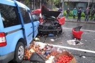 ДТП у Києві: автомеханік на спорткарі в'їхав у мінівен - загинула людина, ще четверо - травмовані