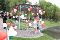 У Луцьку з'явився міст закоханих