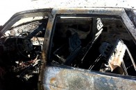 На Миколаївщині сім'я з 6-тирічним дитям на ходу вискакували з палаючого авто