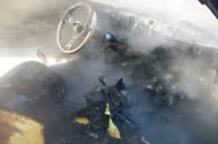 У Луцьку біля «Там-Таму» загорілась іномарка