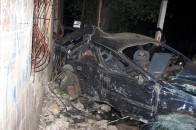 ДТП на Луганщині: іномарка врізалася в стіну будинку, троє людей загинули