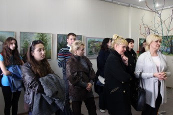 У Луцьку відкрили виставку робіт з Міжнародного пленера