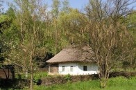 Під Луцьком у музеї-скансені побудували унікальну хатину