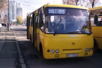 У центрі Луцька маршрутка збила пішохода