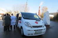 Луцькій лікарні вручили чудо-карету швидкої допомоги