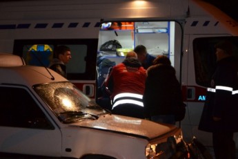 На одній із центральних вулиць Луцька - потрійна ДТП