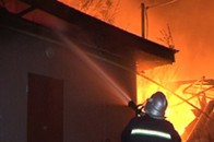 На Волині у пенсіонера ледь не згорів сарай