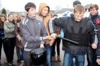 Два десятки школярів «захопили» райвідділ волинської міліції