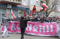 Фанати «Волині» підтримали Євромайдан у Луцьку ФОТО