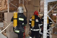 Волинські рятувальники гасили «пожежу» на фабриці іграшок