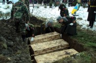 На Волині перепоховали останки жертв розстрілів періоду Другої світової війни