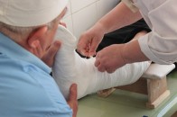 Довжелезні черги в травмпункті луцької  клінічної лікарні