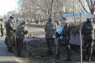 На Волині вивели військових  облаштовувати проспект