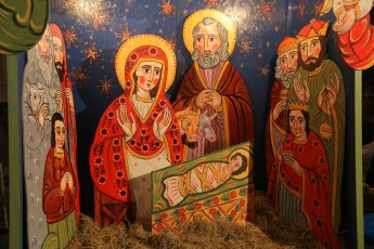 На Євромайдані встановили шопку
