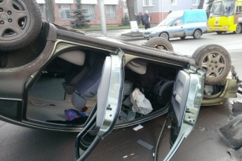 Жахливе ДТП в центрі Луцька
