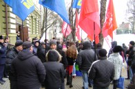 Волинських пікетувальників не пустили в прокуратуру