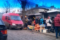 В місті на Волині в «пробці» стоять швидка та пожежна