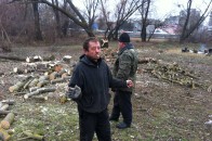 На Волині вирубують сквер під котеджі?