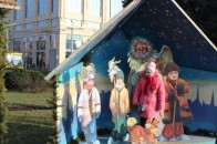 У центрі Луцька встановили вуличний вертеп