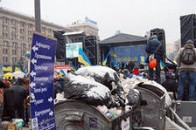 Сміття з Євромайдану вивезуть під управління ДАІ