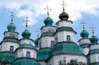 Горить легендарний дерев’яний собор, пам'ятка архітектури