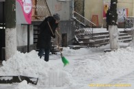 Як  Луцьк чистять від снігу. ФОТОРЕПОРТАЖ
