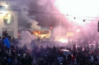 Проти мітингувальників застосували світлошумові гранати та сльозогінний газ