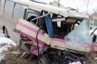 На Волині автобус зіткнувся із легковиком