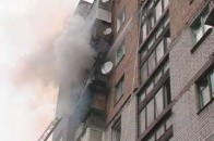 Лучанка викликала пожежних, бо помітила пожежу в сусідів