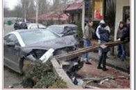 П'яний волинянин викрав авто в одного сусіда і заїхав в огорожу іншому