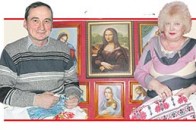 Волинське подружжя лікарів відтворює ексклюзивні картини видатних митців
