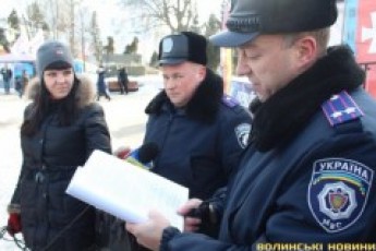 У Луцьку екскурсія підприємствами «регіоналів» закінчилась криміналом