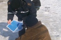 Волинські рятувальники застерігають любителів зимової риболовлі