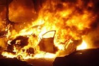 Після пострілу в бензобак вибухнула «Тойота» з автомайданівцем – ЗМІ