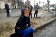 П’яна дама «викрала» у ДАІшників заарештований автомобіль.ВІДЕО