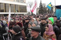 Волиняни вимагають від своїх мажоритарників не підтримувати прем'єра від влади. ВІДЕО