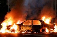 Зʼявилася організація, яка стверджує, що живцем спалила активіста в авто