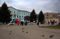 У Нововолинську блокували міліцію та обговорювали події у столиці