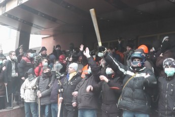 Як у Луцьку захоплювали адмінбудівлі. ХРОНОЛОГІЯ ШТУРМУ