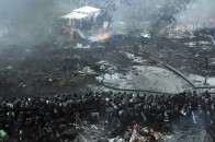 На Майдані - обстріл та спроба силовиків підпалити консерваторію з протестувальниками
