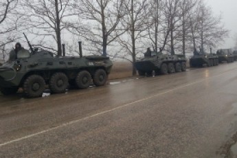 Російські БТРи вирвалися з Севастополя, - ЗМІ