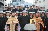 Священики Волині відслужили молебень на корветі «Луцьк»