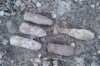На Волині виявили 11 мін і снарядів часів ВВВ
