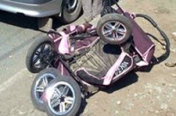 У Луцьку жахлива ДТП: авто збило жінку з маленькою дівчинкою