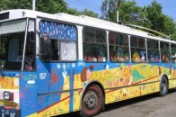 Лучани провели шевченківський флеш-моб у громадському транспорті