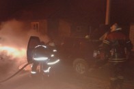 В місті на Волині загорівся автомобіль