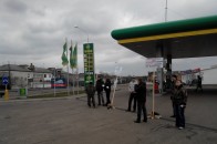 Працівники ДП «Волиньторф» пікетували заправку нардепа Єремеєва