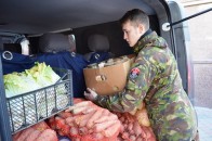 Волинські фермери зібрали харчі для бійців ПС, які охороняють кордон