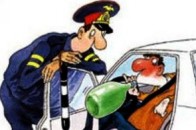 Як «в дрова» п’яний водій втікав від волинських ДАІшників