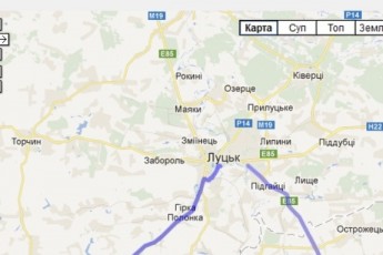На інтерактивній карті Волині позначили об’єкти присвячені Шевченку